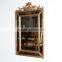 Solid Wood Frame Baroque Style Traditional Room Mirrors