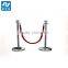 Hot Sale Crowd Control Stanchions/Rope Pole Queue Barrier Railing Stand