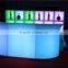 Battery Rechargeable Plastic Glowing cool home bar counter