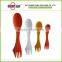plastic spoon fork knife