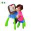 Children Touch Screen Leaning Desk , Touch And Learn Activity Table Set From Dongguan ICTI Factory