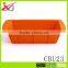 CBU23 FDA Rectangle silicone cake mould/ Pie pan