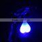 2016 hot Multi-purpose Bike Tail Light Waterproof Cycling Heart Shaped Warn Rear Lamp
