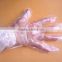 High quality PE (HDPE/LDPE/TPE/CPE) plastic gloves