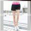 9208 Polyester Spandex Yoga Compress Pants Athletic Workout Shorts Women Gym Wear