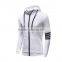 Fashion Design Men's Full Zip Hoodie Jacket Blank Tracksuit Top OEM Slim Fit Gym Hoodie Manufacturers in China
