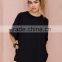 Black oversized design your own t shirt for women