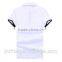 Custom printing cotton polyester mesh different color collar polo shirt