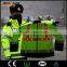 safety LED warning range safety officer vest 3m reflective safety jacket
