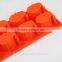 Wholesale High Quantity Eco-friendly Santa shape silicone chocolate mould,soap mold,diy cake mould