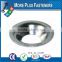 Made in Taiwan Black Countersunk Brass Finish Metric Surface Countersunk Cup Steel Stainless Steel Finishing Washer