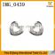 New 2017 Latest Gold Earring Designs Jewelry Accessories Round zircon Stud Earring