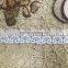 Water soluble barcodes lace trim