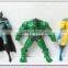 (Low Price)The Avenger action figure set of 6pcs PVC toys 5inch with light Marvel model dolls