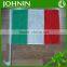cheap custom soccer promotional polyester Car flag with plastic flagpole