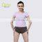 21111207 Short Sleeve Jazz Top Dance Top