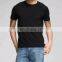 Wholesale blank black short sleeve T-shirt