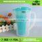 1.8L hot selling plastic water cooler jug with cup
