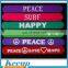 Advertising Long Silicone Slap Bands for promotion