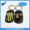 Bulk Sale Aluminum Custom Laser Tag With Ball Chains for Promotion
