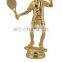 Golden plastic beautiful dancing trophy cup Dancer