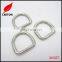 Factory supply 25mm bag metal D ring buckle