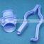 seal clip with discharge tube
