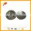 large size irregular shape zinc alloy western antique brass sewing shank button