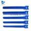 Manufacture supplier colored bulk zip ties hook and loop cable ties