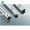 SUS304 316 seamless square stainless steel pipe inox pipe