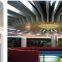 Exhibition Center Shockproof Hyperbolic Aluminum Square Pass Green Manufacturer