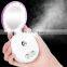 Factory OEM Portable Electric LED USB Battery Power Bank Lamp Makeup Mirror Facial Steamer Sprayer