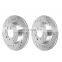 Front & Rear Brake Disc Rotors Ceramic Pads For 1999 2000 HONDA CIVIC Si COUPE 45251S5DA10 45251SCC901