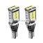 2x 6000K White 30-4014-SMD T15 921 912 Error Free LED Bulb Backup Reverse Light