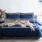Hot Sales Home luxury Wedding Navy bed sheet bedding set Factory Cotton/Microfiber