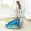 I@home Large Size Modern Quickly Organize Kids Play Mats Toy Storage Bag Harness Pocket