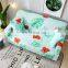 Green Flower Stretch Sofa Slipcover Polyester Spandex Fabric Couch Covers Sofa Furniture Protector (2 Seat)
