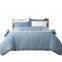 Amazon Hot Sale Super Luxury Soft 4 Piece King Size Microfiber Washed Cotton Factory Stock Duvet Cover Bedding Set