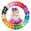 30 Colors 6 inch Hair Bows Clips Jojo Bow Larger Hair Bows Alligator