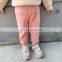 Hot selling winter warm fashion pants  leggings for baby girls casual mid-high waist outwear pants