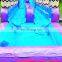 Purple Tropical Inflatable Water Slide Commercial Kids Adult Slip and Slide