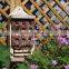 Wooden garden insect home, ladybird house