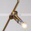 Modern White Glass Globe Shade Floor Lamp Golden Standing Lamp For Bedroom Living Room Home Lighting