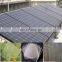 High quality glass laminated solar panel with battery pack