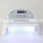New arrival high power portable  rechargeable  64w cordless  uv led  nail dryer for UV led lamp gel polish