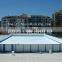 UHMW Polyethylene Blade Skating Synthetic Ice Rink And Barriers Supplier