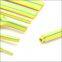 (2X.3X)YG - Yellow green heat shrinkable tube