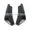Universal Car Bumper Fin Canard Splitter Diffuser Lip Glossy Carbon Fiber For bmw e46 e60 f10 e90 f30 e39 audi a3 a4 b8 goft 4 7