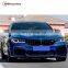 5series G30 M5 Style Body Kit Front and Rear Bumper 2021y Side Skirts pp Material Car Body Parts and Body Set