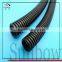 SUNBOW Nylon Material Slit Wall Corrugated Loom Tubing Black